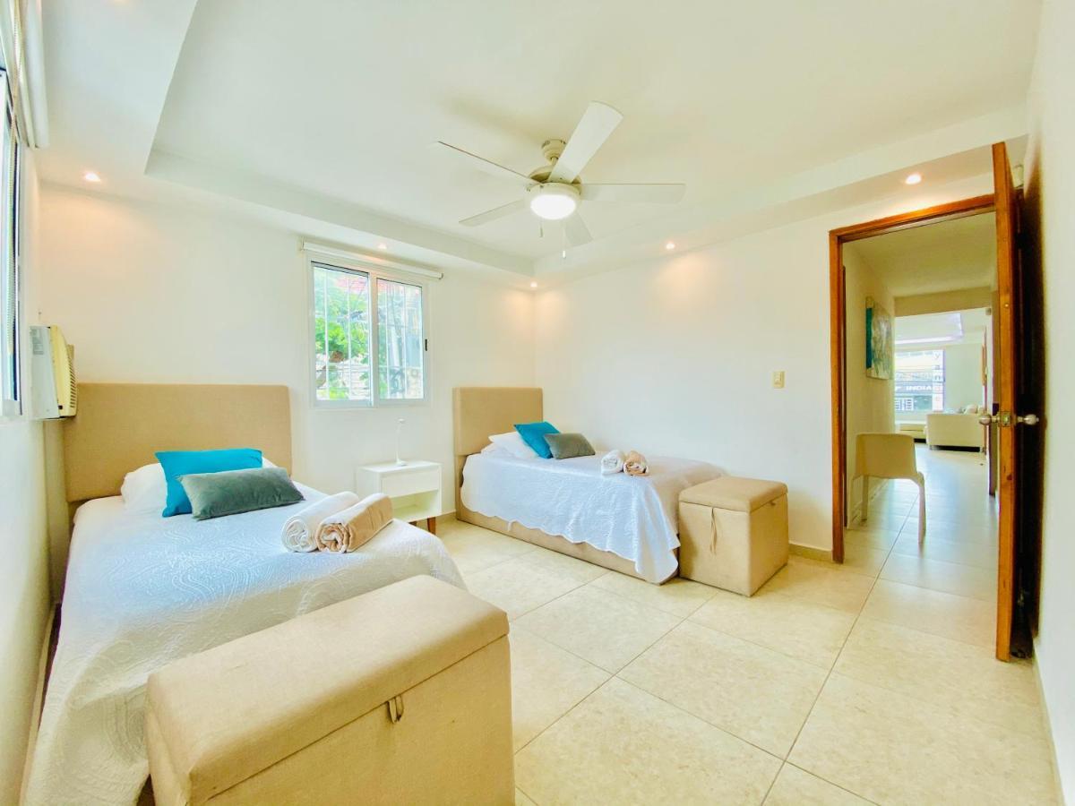 Apartamento Calido Y Moderno En La Entrada De La Zona Hotelera Cancún Exteriör bild