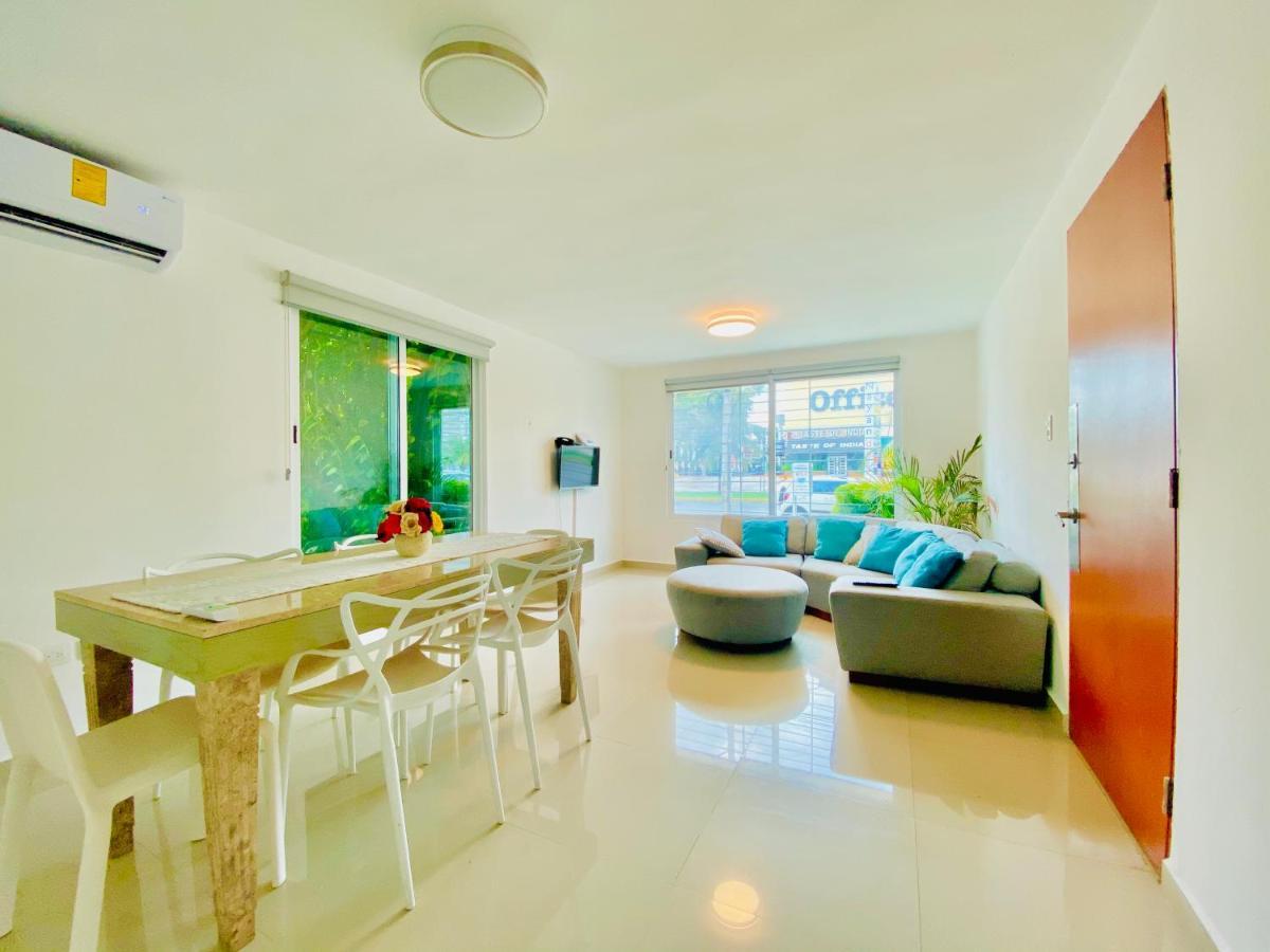 Apartamento Calido Y Moderno En La Entrada De La Zona Hotelera Cancún Exteriör bild