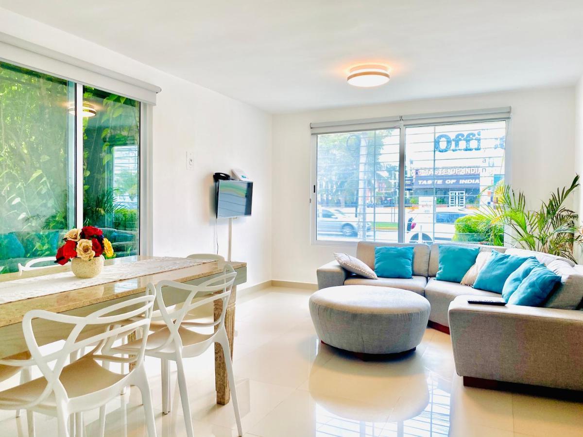 Apartamento Calido Y Moderno En La Entrada De La Zona Hotelera Cancún Exteriör bild