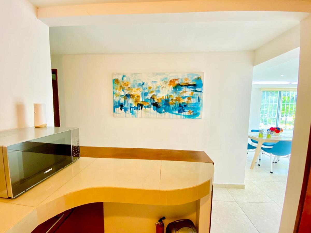 Apartamento Calido Y Moderno En La Entrada De La Zona Hotelera Cancún Exteriör bild