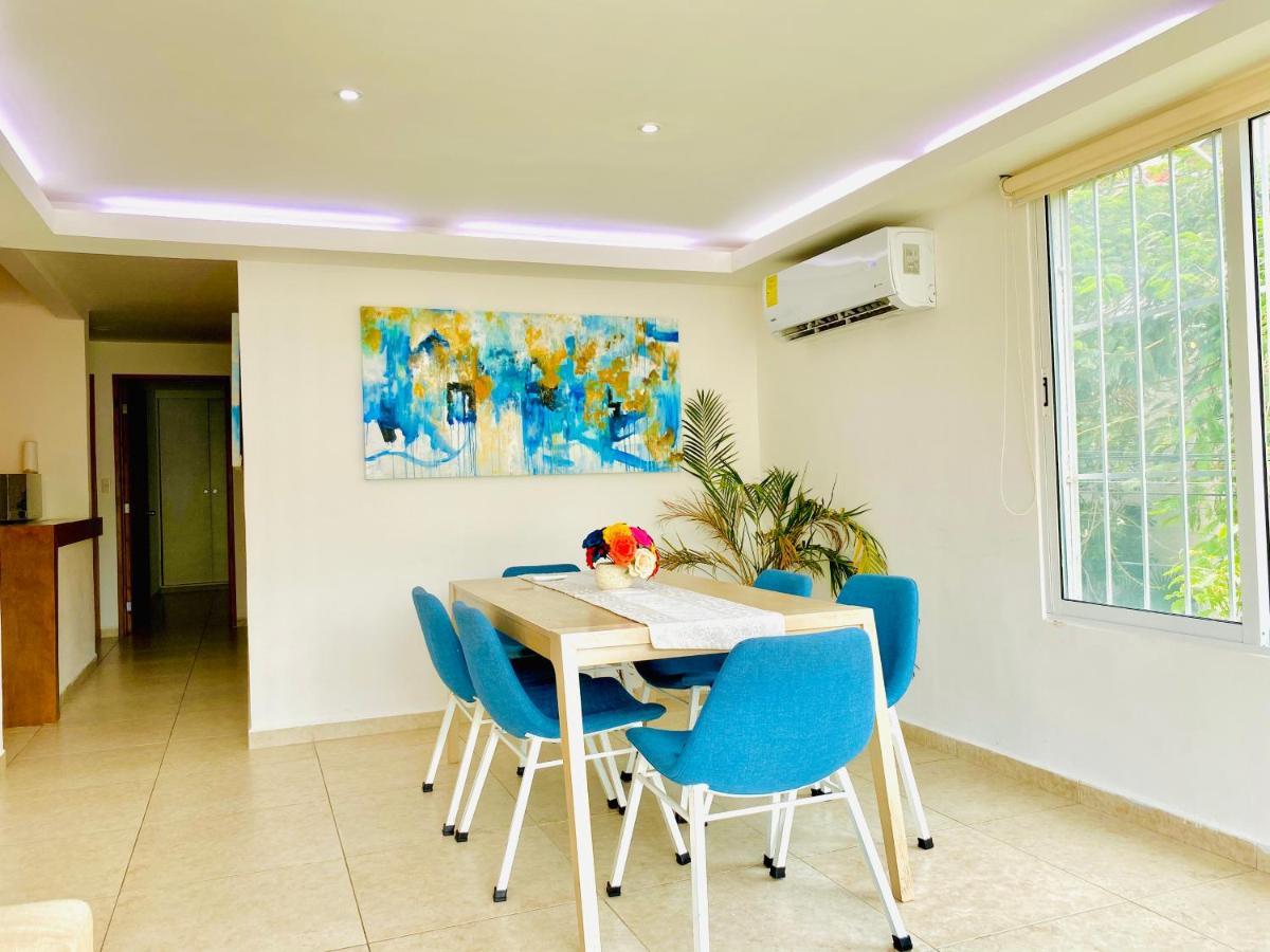 Apartamento Calido Y Moderno En La Entrada De La Zona Hotelera Cancún Exteriör bild