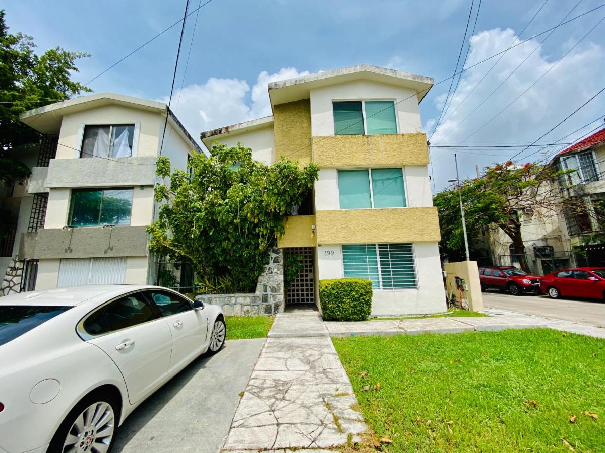Apartamento Calido Y Moderno En La Entrada De La Zona Hotelera Cancún Exteriör bild