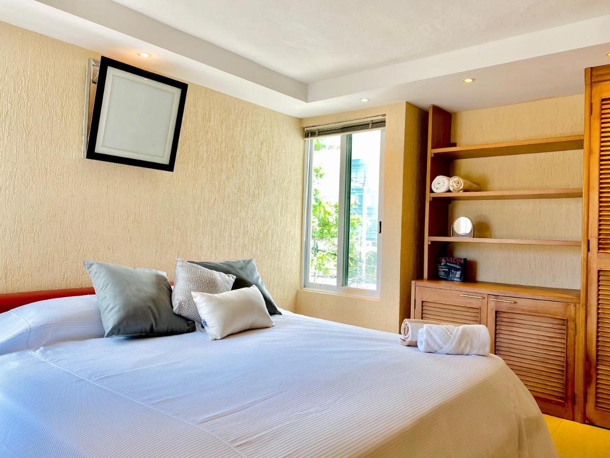 Apartamento Calido Y Moderno En La Entrada De La Zona Hotelera Cancún Exteriör bild